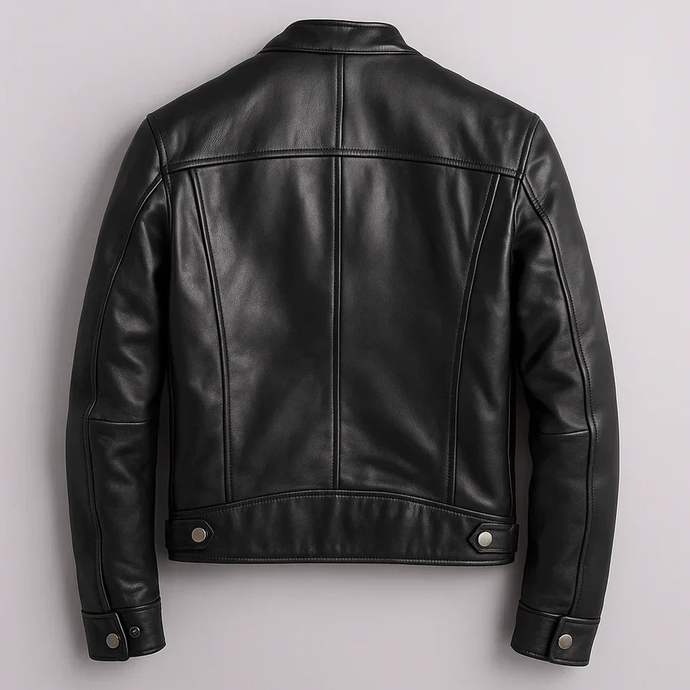 Joaquín™ | Chaqueta de cuero sintético informal