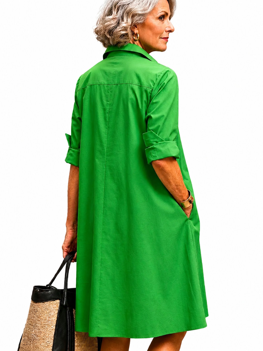 RILEY | Vestido midi elegante y refinado