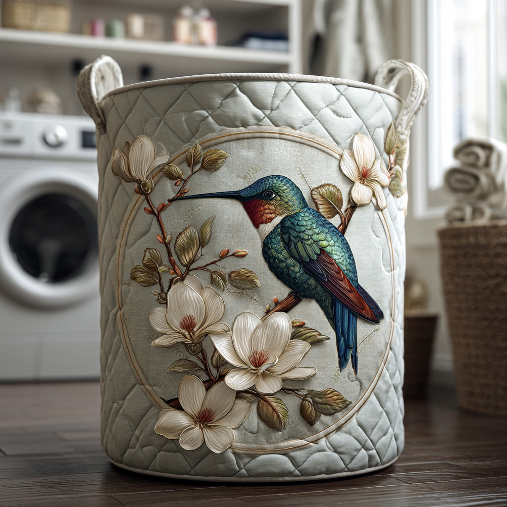 DAISY | Cesta de la Ropa Colibrí de Encaje
