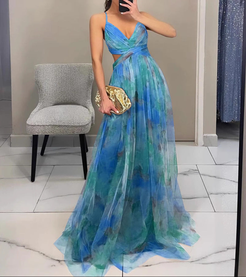 SCINTILLA | Vestido Maxi Elegancia Floral