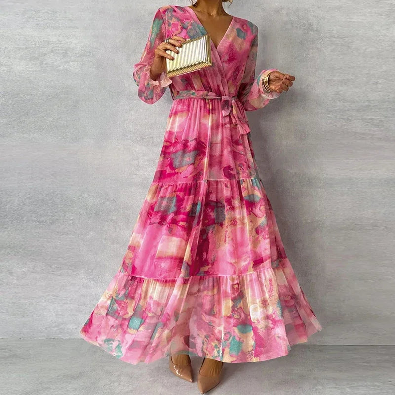 SOPHIE | Vestido Floral Atemporal con Encanto Elegante