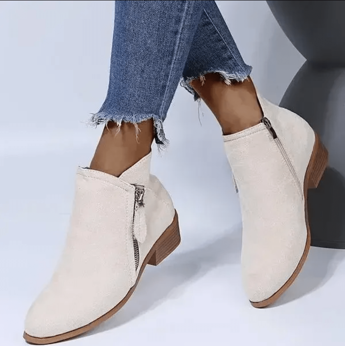 ELENA | Botines cortos de ante