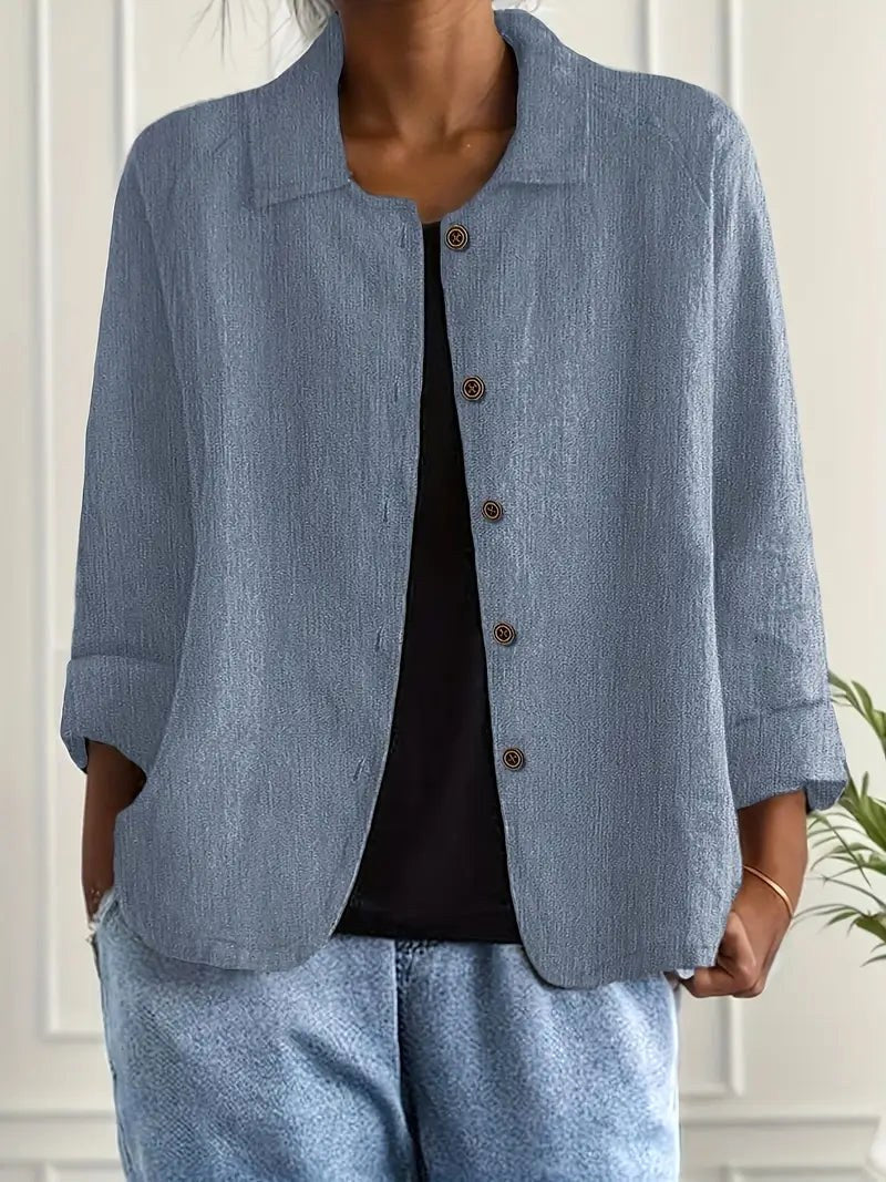 WILHELMINE | Blusa Tejida Arrugada