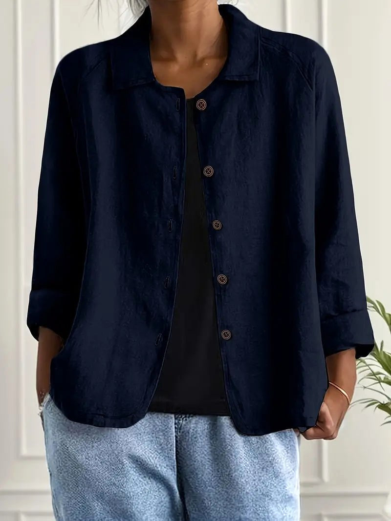 CERISETTE | Blusa Azul Marino Diaria