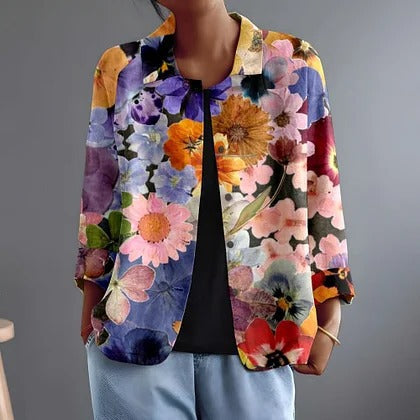 MARGUERITA | Blusa Floral de Jardín
