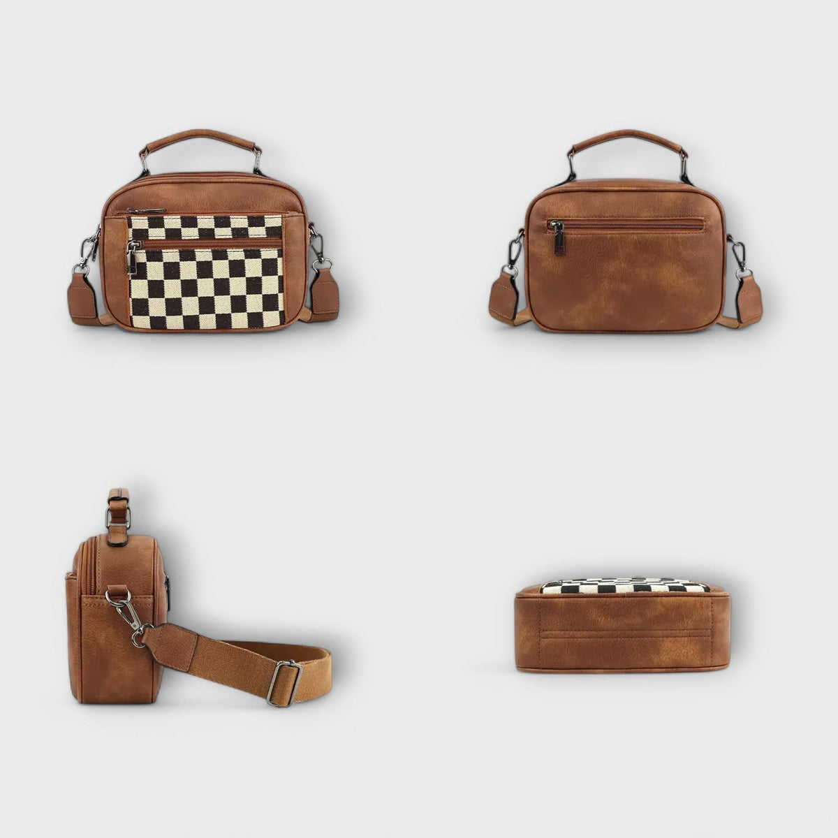 MARÍA | Bolso a cuadros