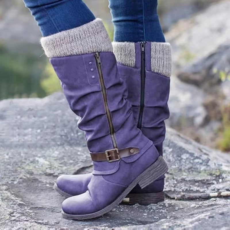 LUCÍA | Botas altas con suela antideslizante