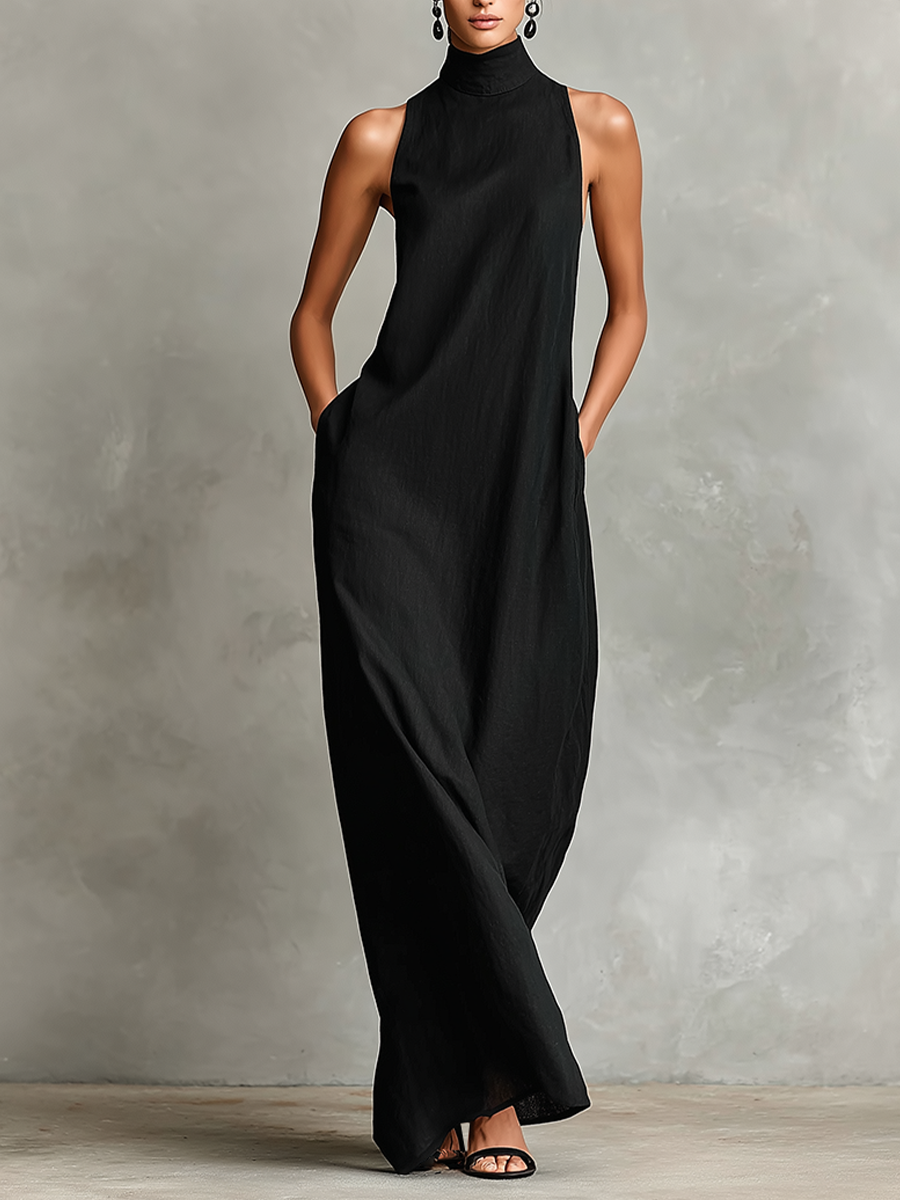 GEMMA | Vestido largo minimalista