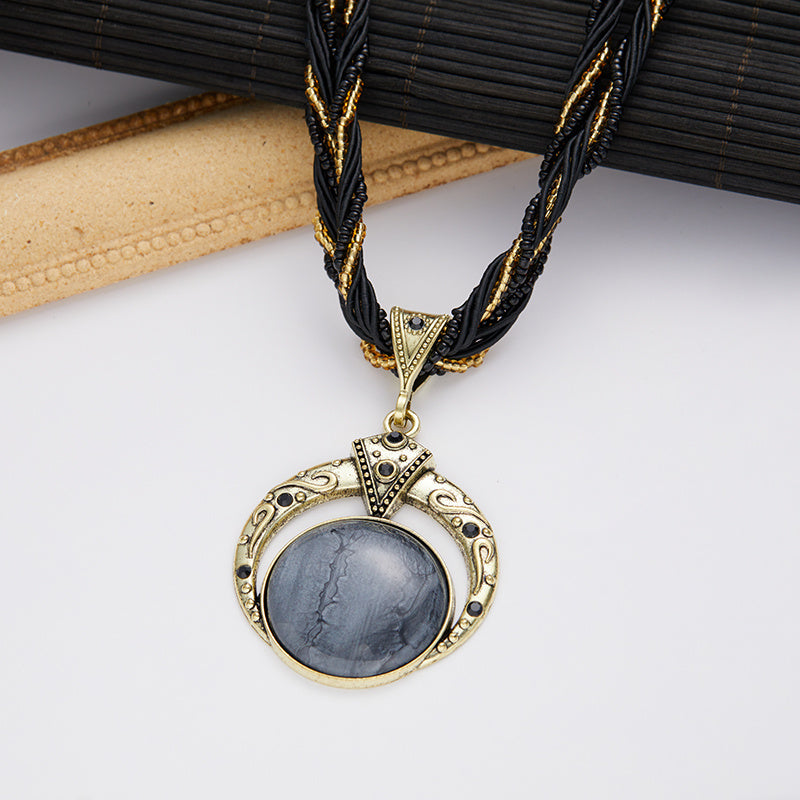 LUNA | Collar Colgante Bohemio