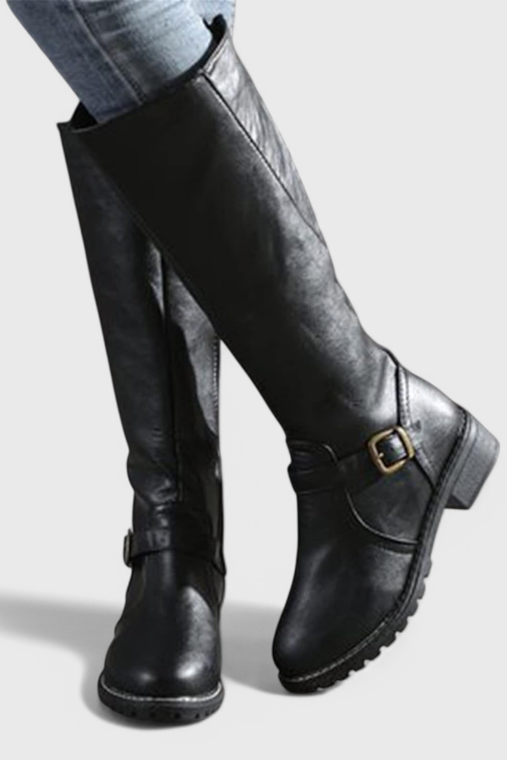 Sienna Botas de Montar Clásicas hasta la Rodilla