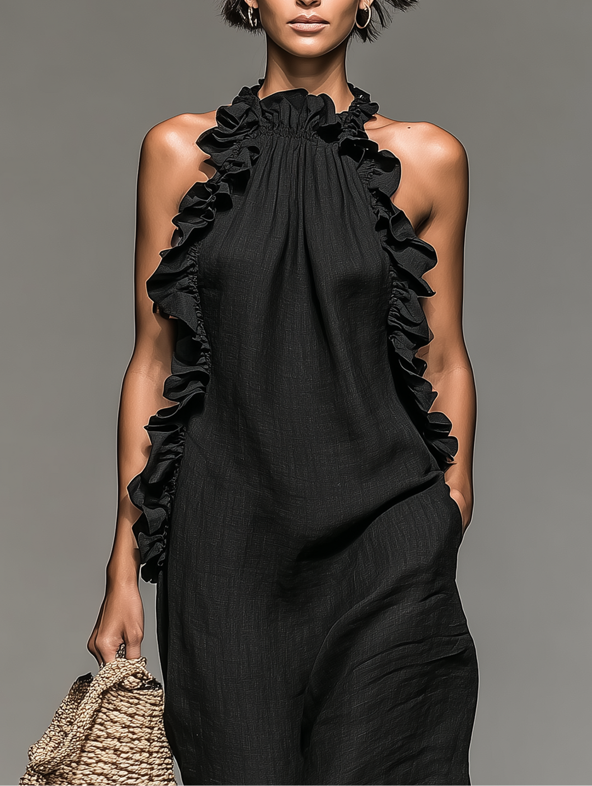 GLADYS | Vestido Maxi con Bolsillos