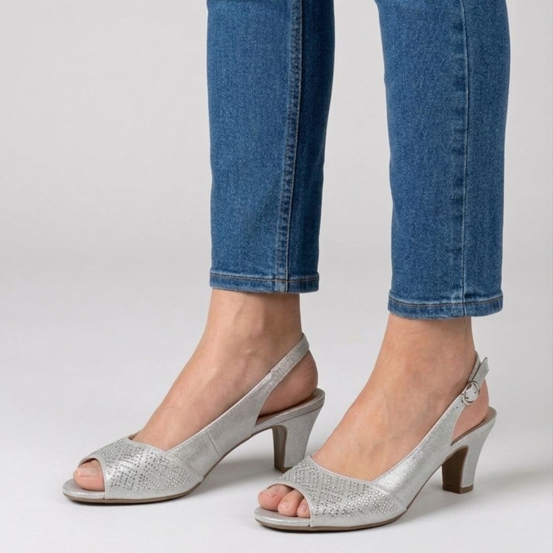 Paloma™ | Sandalia de Tacón Cómoda