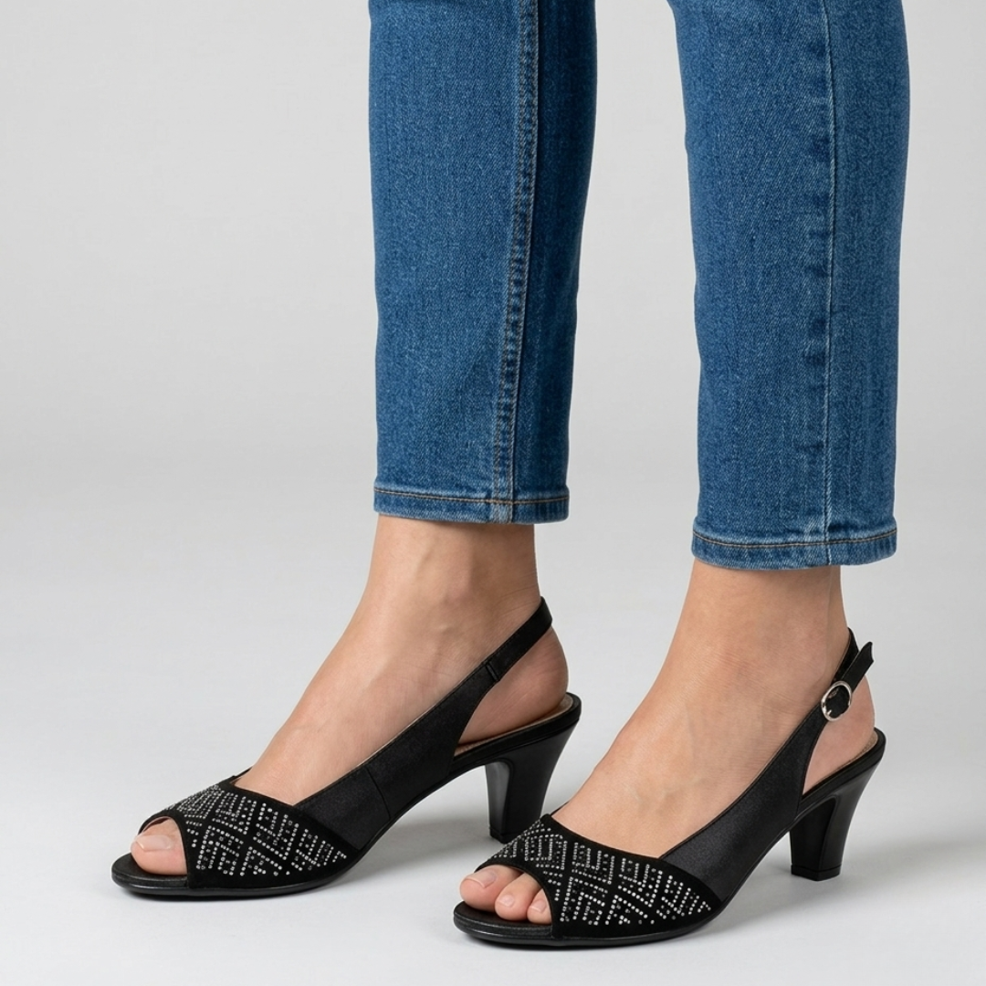 Paloma™ | Sandalia de Tacón Cómoda