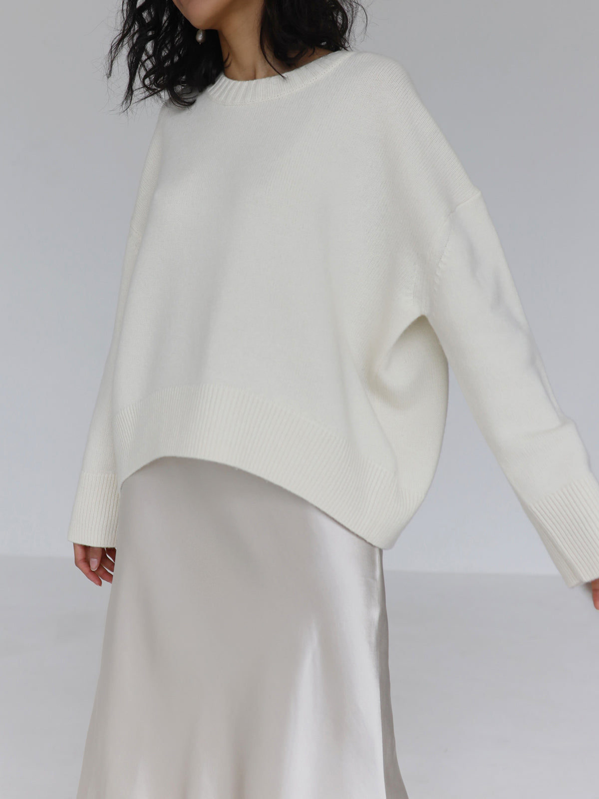 HEIDI | Jersey Oversize de Cuello Redondo