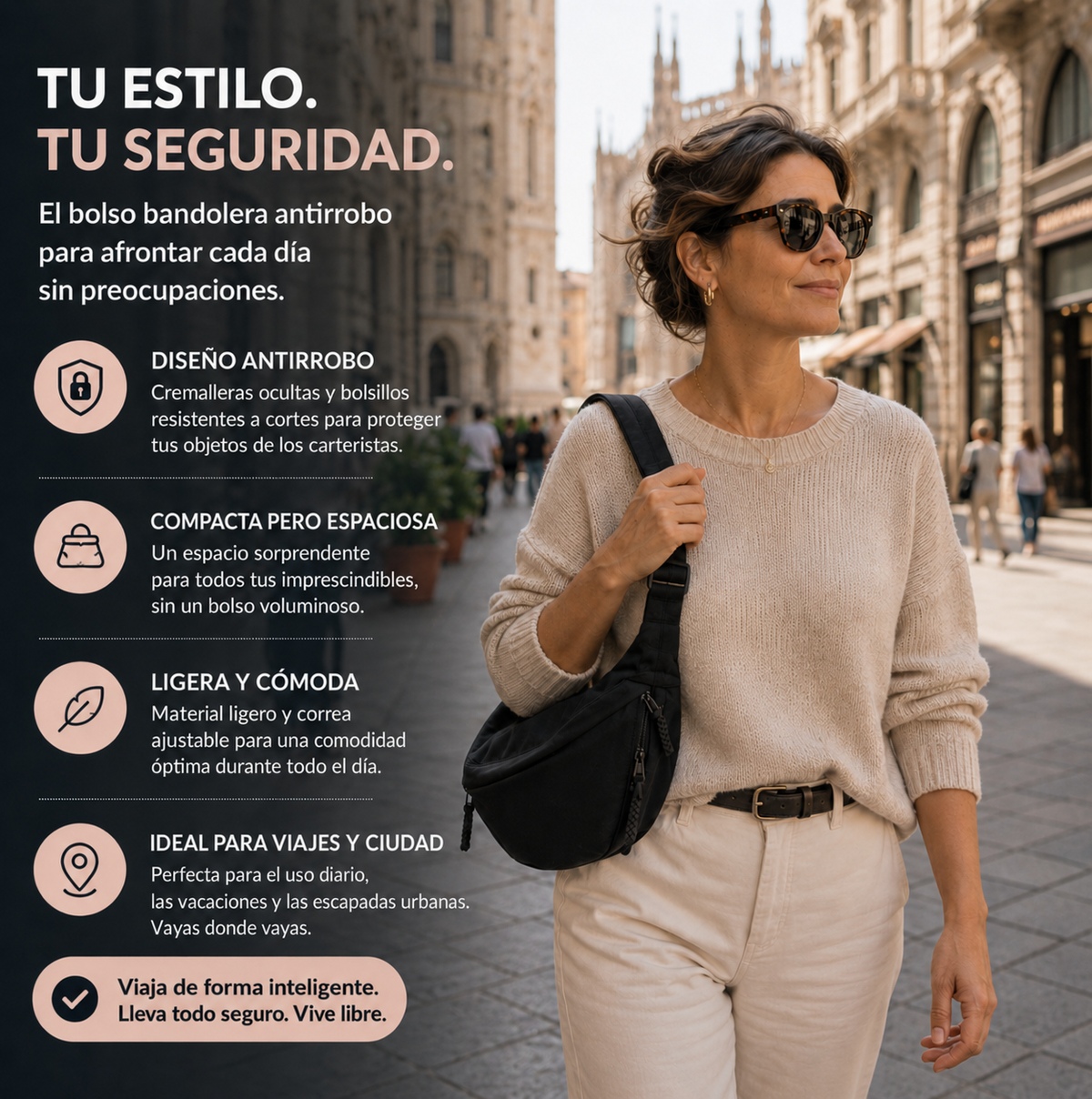 LUNA | Bolso de hombro