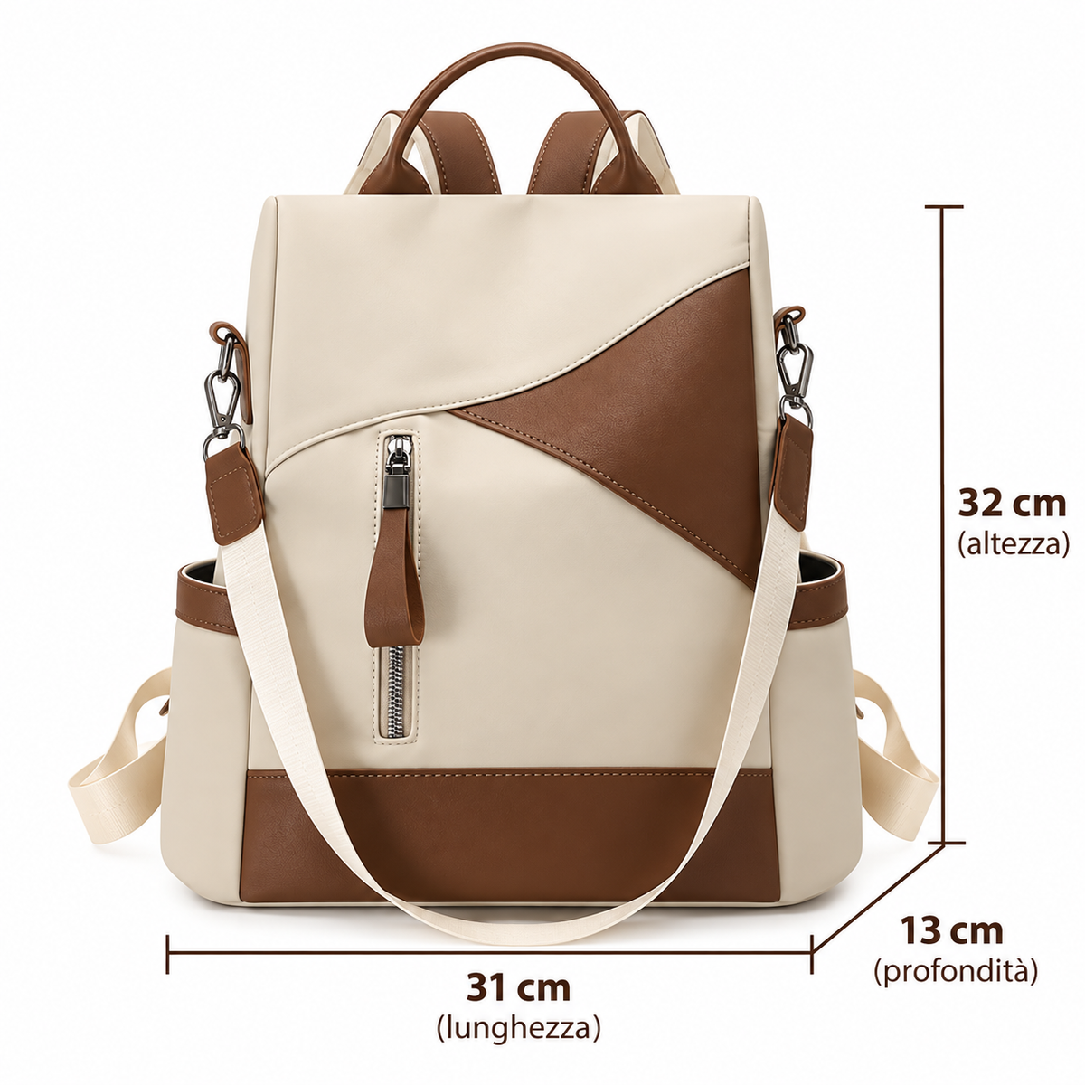 ADRIANA | Mochila Antirrobo Convertible