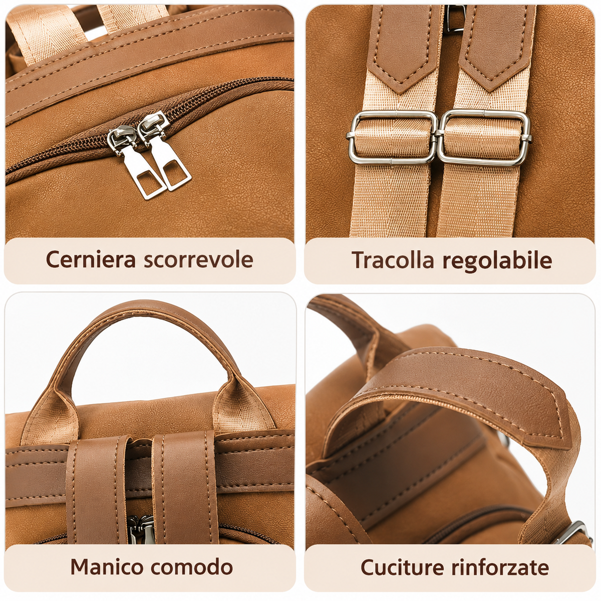 TOSCA | Mochila Antirrobo Convertible