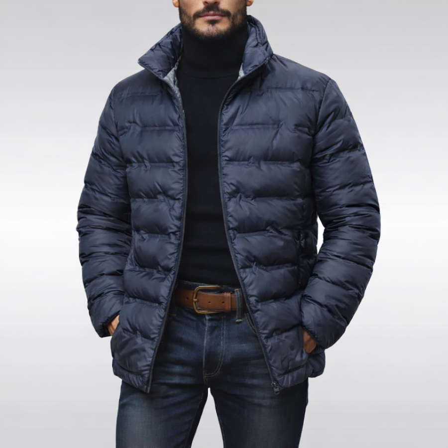 Olivia Sur™ | Abrigo de plumas cálido y elegante para hombre