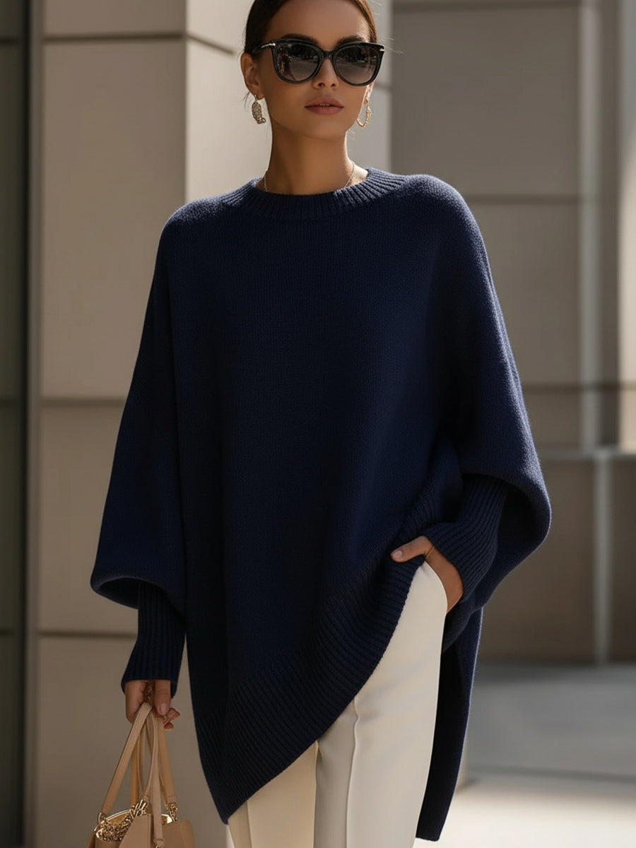 ISOLDE | Jersey de Punto Drapeado Oversize