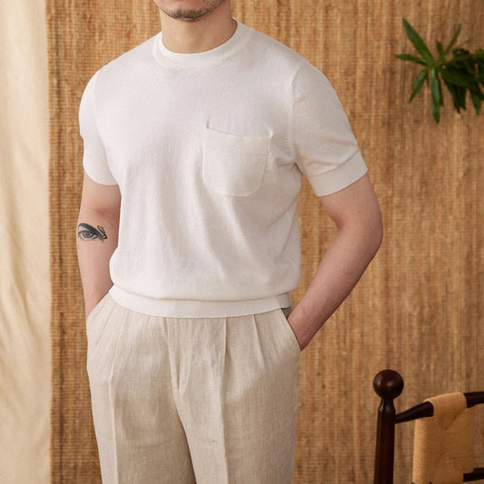 Lino | Camiseta de Lino Blanca