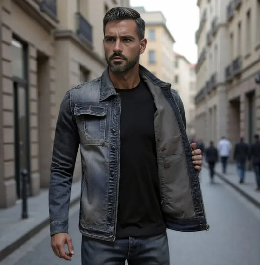 Rafa | Chaqueta tejana para hombre