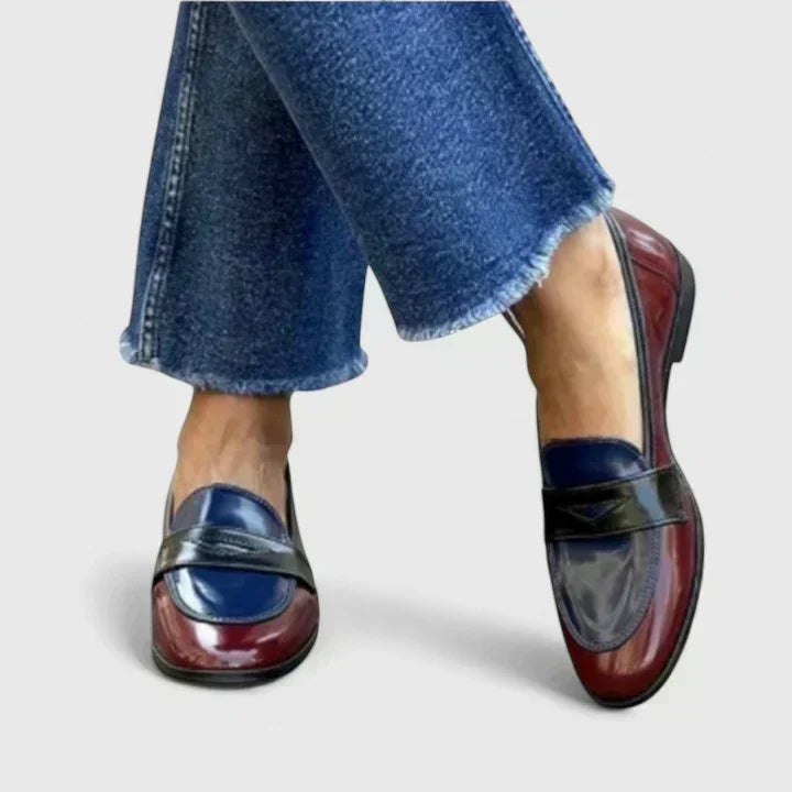 FRANCESCA | Mocasines Bicolor