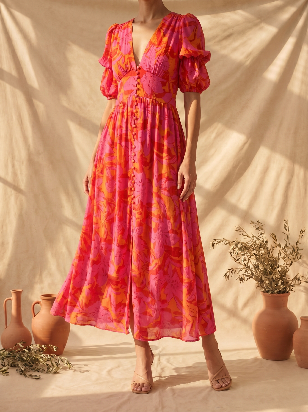 ARMONIA | Maxi Vestido Resplandor Solar