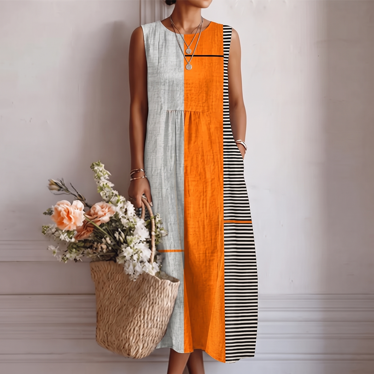 CLARA | Vestido Midi del Día a Día