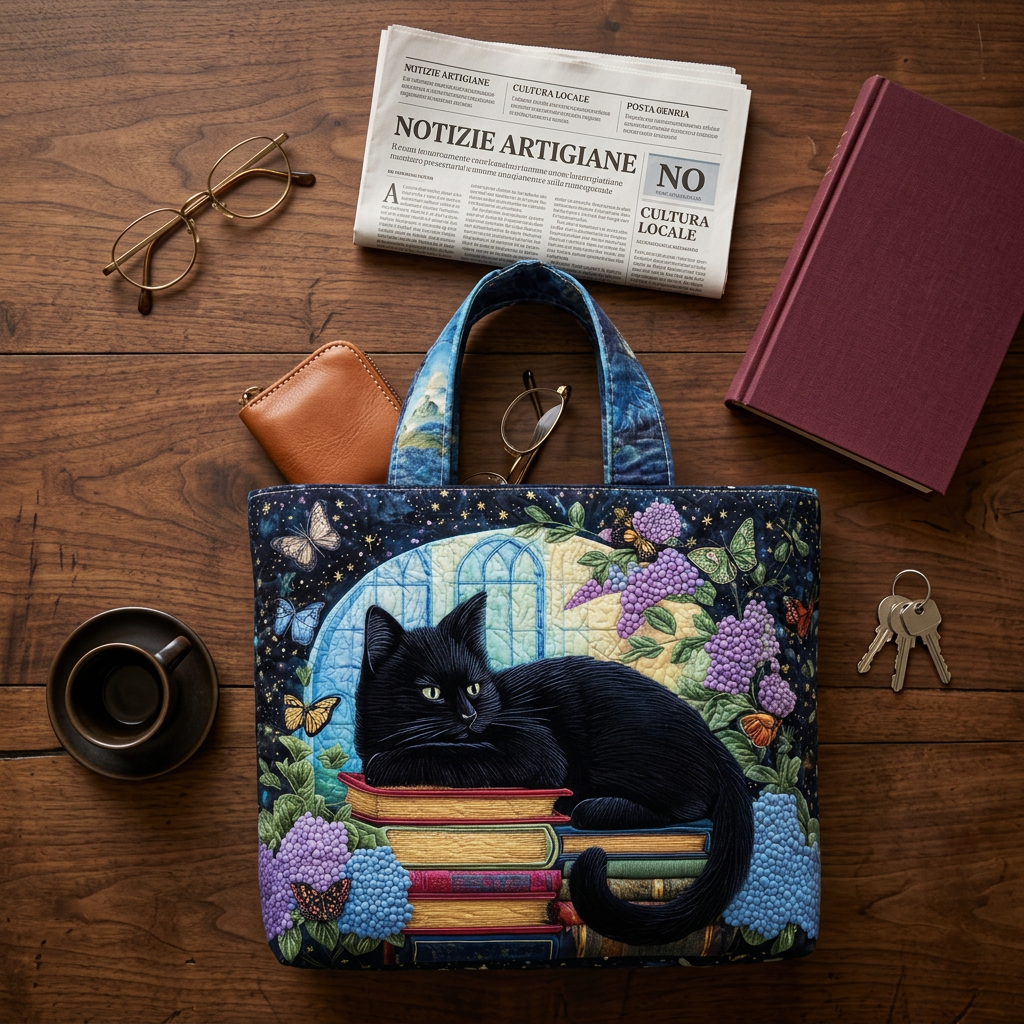 GATO NEGRO SOBRE LIBROS | Idea de Regalo