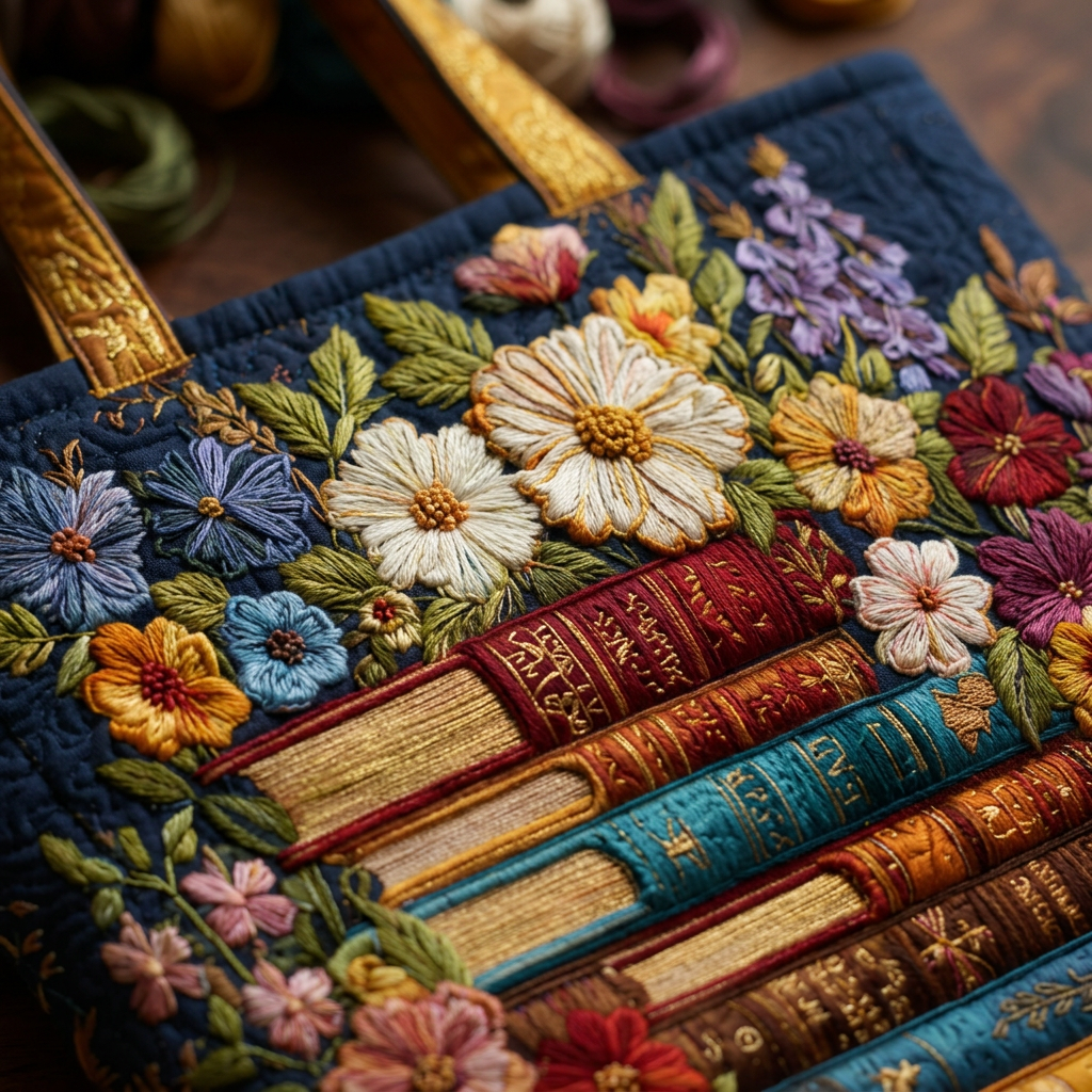 ESTAMPADO FLORAL Y LIBROS | Para Amantes de los Libros