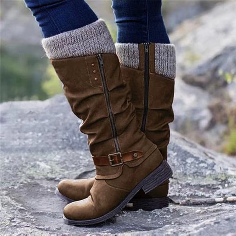 LUCÍA | Botas altas con suela antideslizante
